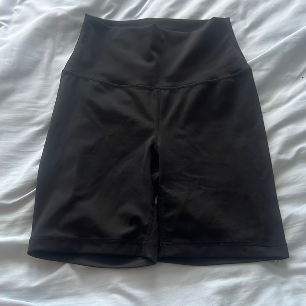 Yogalicious Black Bike Shorts Moisture-Wicking Performance